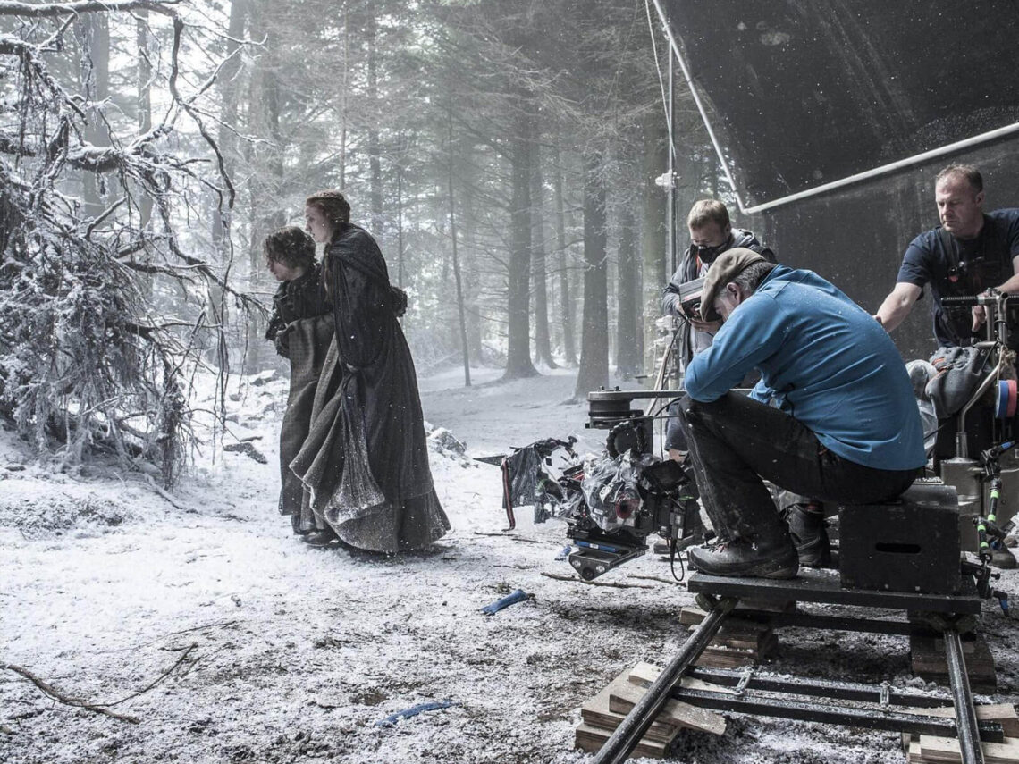 Set filmagens. Bastidores Game Of Thrones / Reprodução Yandex