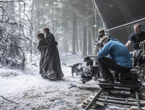Set filmagens. Bastidores Game Of Thrones / Reprodução Yandex