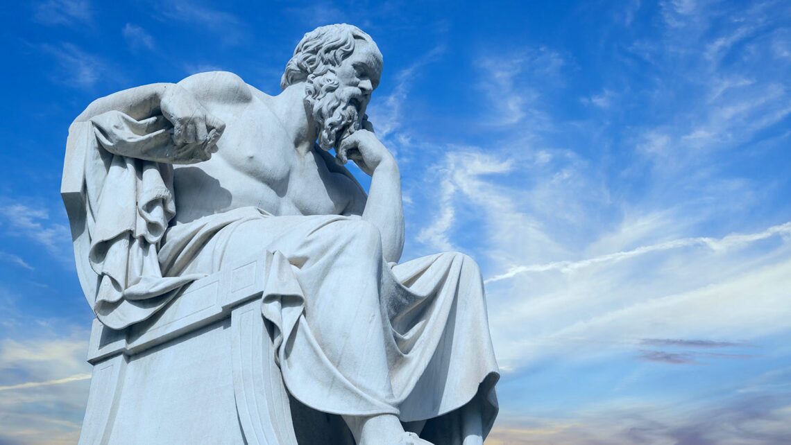 Estátua Sócrates - Grandes Pensadores / Reprodução innateleaders