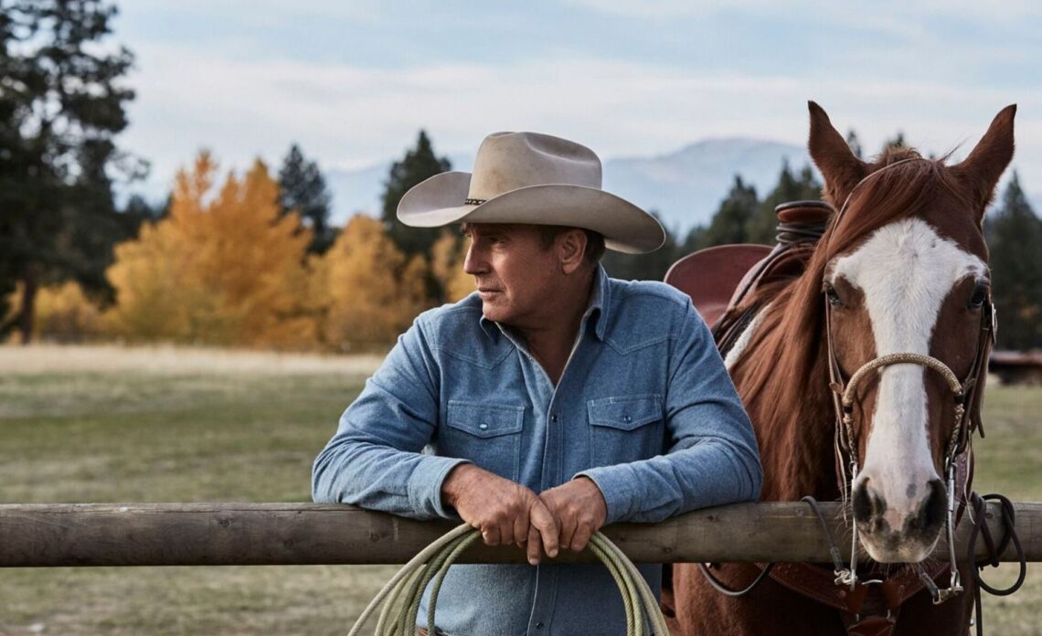 Homem e cavalo - Série Yellowstone / Reprodução sportskeeda