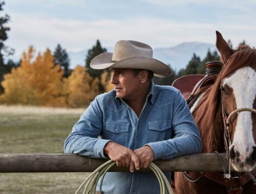 Homem e cavalo - Série Yellowstone / Reprodução sportskeeda