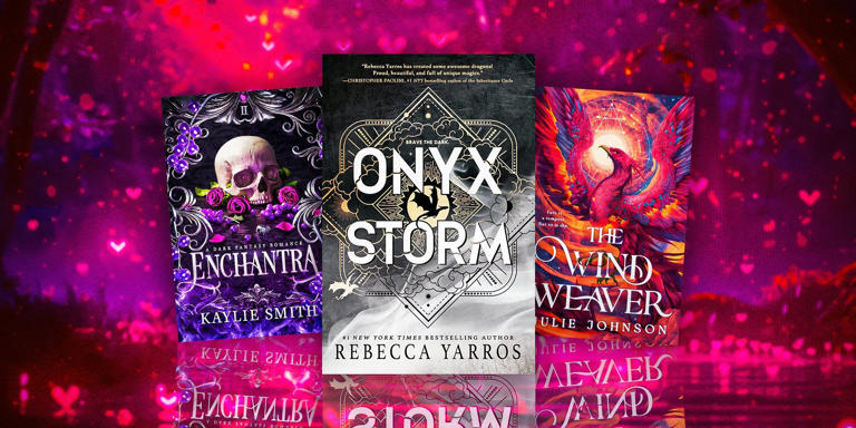Capas de livros romantasias - blog Divirta-c / Reprodução msn
