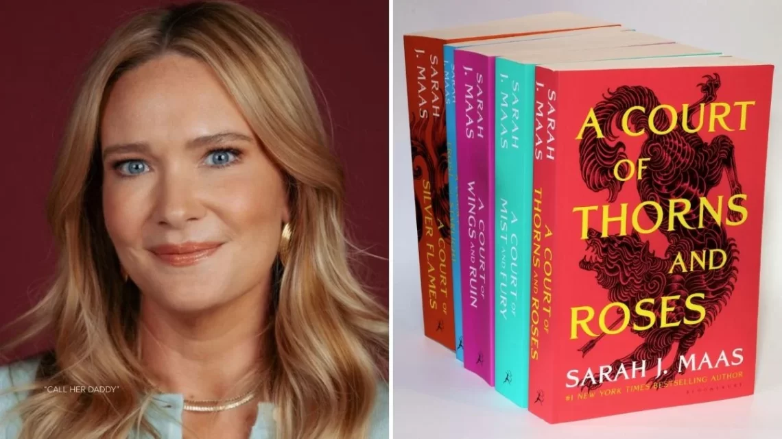 Autora e livros ACOTAR