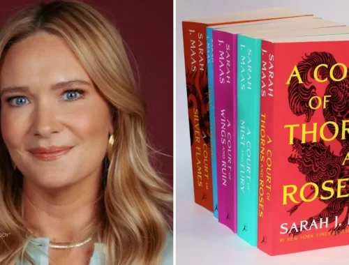 Autora e livros ACOTAR